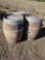 2893 - 3- 59 GAL WHISKEY BARRELS
