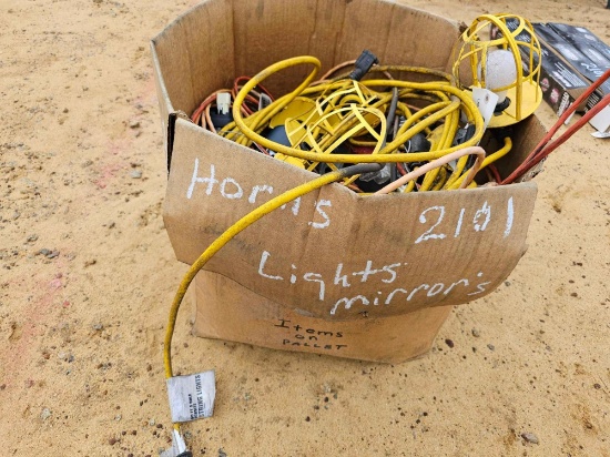 2101 - BOX OF EXT CORDS