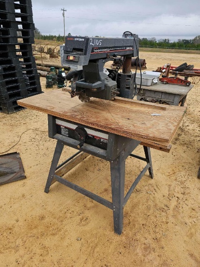 2105 - CRAFTSMAN 10" RADIAL ARM SAW