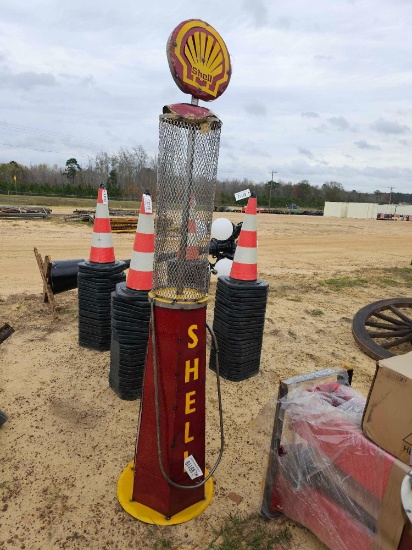 2157 - SHELL GAS PUMP