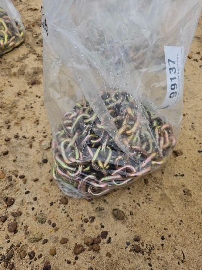 2186 - 3/8" X 20' CHAIN WITH HOOKS