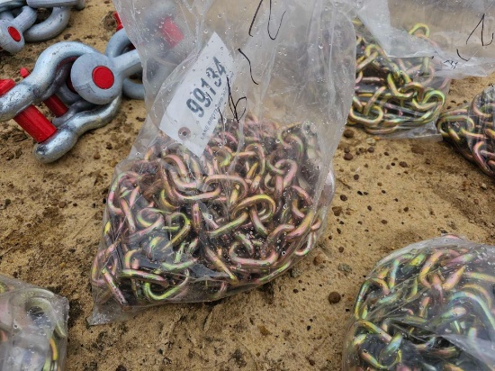 2191 - 3/8" X 20' CHAIN WITH HOOKS