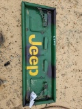 2037 - JEEP TAIL GATE SIGN