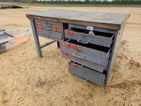 2056 - METAL DESK