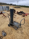 2093 - WELDER AND BOTTLE CART