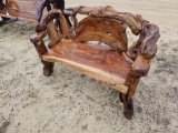 2163 - TEAKWOOD 5' BENCH