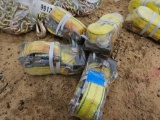 2195 - 4 - 27' RATCHET STRAPS