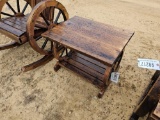2224 - WAGON WHEEL TABLE