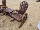2225 - WAGON WHEEL ROCKER