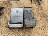 2303 - 2 DOG FEEDERS