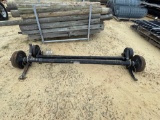 2335 - 2- TRAILER AXLES WITH BRAKES