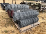 2345 - PALLET OF MISC FIELD FENCE WIRE