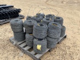 2349 - 20 ROLLS 15 1/2 GAUGE BARB WIRE