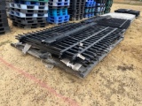 2354 - APPR 200' BLACK WROUGHT IRON FENCE