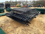 2380 - APPROX. 100' OF MISC. WROUGHT IRON FENCE