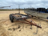 2409 - 12' TRAILER DUAL AXLE, MOBIL HOME TIRES