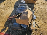 2586 - ASSORTMENT ELCTRICAL BOXES, FLET PIPE