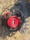 2588 - MISC EXTENSION CORD, AIR HOSES, PUMP HOUSES