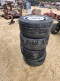 2658 - 4 P255/50 R 16 TIRES & RIMS