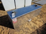 2859 - 77 GAL DIAMOND PLATE GAS TANK