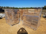2863 - 3 DIFFERENT PALLETS OF PRODUCE CRATES