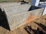 2869 - 4 X 8 CONCRETE WATER TROUGH