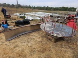2969 - MERRY GO ROUND & 8' SLIDE STAINLESS STEEL