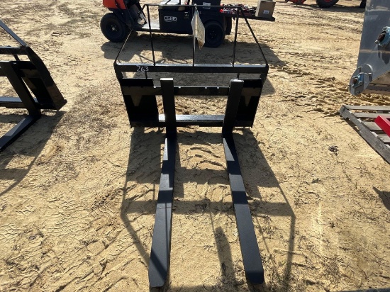 263 - SKID STEER 48" PALLET FORKS