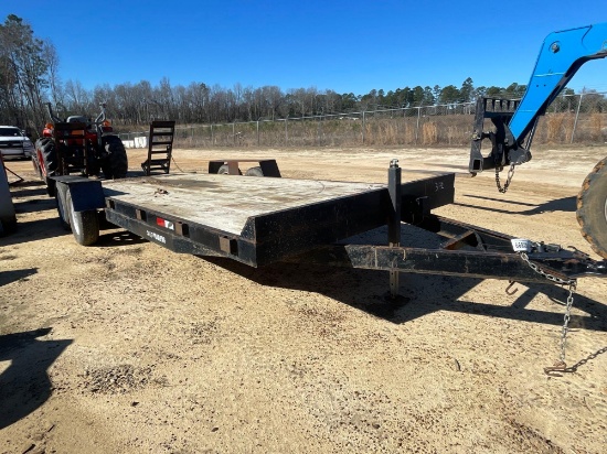 342 - 7' X 20' DOVE TAIL TRAILER
