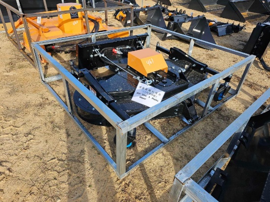 461 - ABSOLUTE - SKID STEER 6' FIN MOWER ATTACH