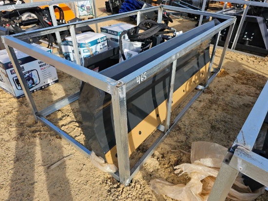 465 - ABSOLUTE - SKID STEER 84" 6-WAY PUSH BLADE