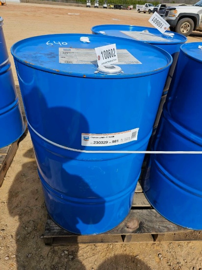 640 - 55 GALLONS OF CHEVRON CYLINDER OIL W680