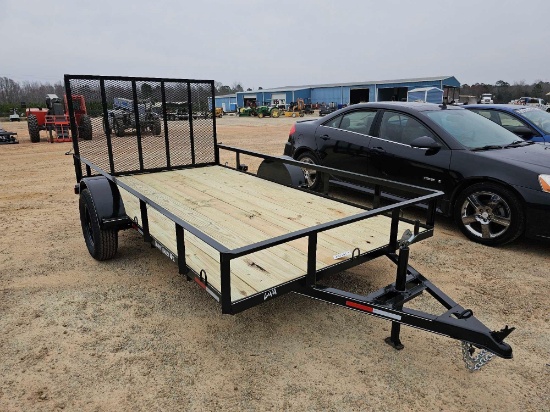 644 - NEW 2024 6' 4" X 12' GATE TRAILER