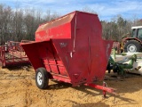 786 - ABSOLUTE PORTABLE CATTLE FEED WAGON
