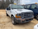 890 - ABSOLUTE - 2001 FORD F250 SUPER DUTY TRUCK