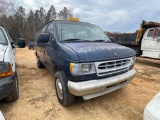 893 - ABSOLUTE - 2001 FORD E350 VAN