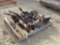 2234 - PALLET OF PLOW FEET, SWEEPS, COULTERS