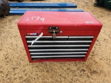 2179 - 8 DRAWER TOOL BOX AND TOOLS