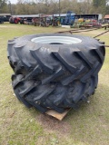 579 - REAR TIRES & WHEELS 18.4-30