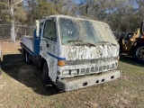 744 - ISUZU TOOL BODY 12' FLAT BED