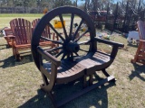 973 - ABSOLUTE - WAGON WHEEL DBL BENCH