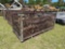 376 - ABSOLUTE - CRATE OF MISC PLOW PARTS