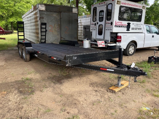 150 - NEW FASTLANE 82" X 20" DOVE TAIL TRAILER