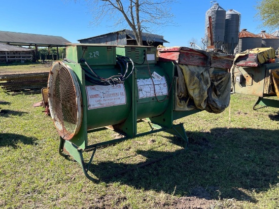 229 - ABSOLUTE - HARRELL PEANUT DRYER (2 WAGON)