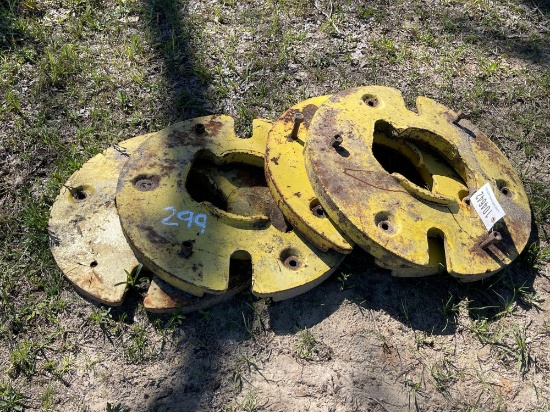 299 - ABSOLUTE - 4 - JDTRACTOR TIRE WEIGHTS