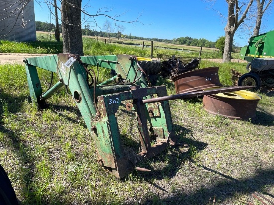 302 - ABSOLUTE - JOHN DEERE 148 FRONTEND LOADER