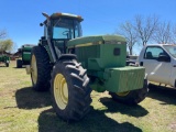 595 - ABSOLUTE - JOHN DEERE 4960 CAB 4WD TRACTOR