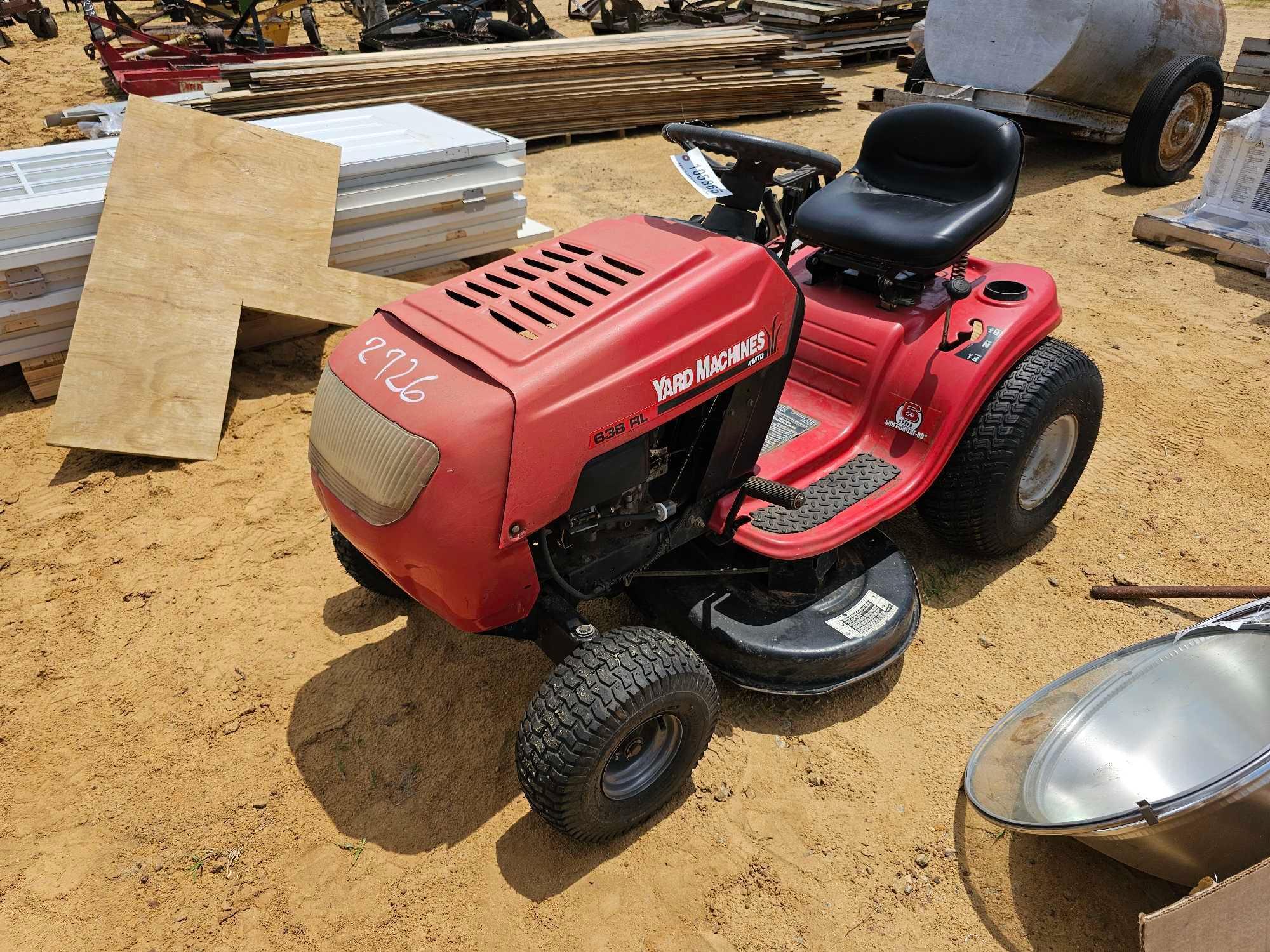 Yardmaster lawn tractor sale