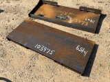 1459 - ABSOLUTE - NEW LANDHONOR BLANK PLATE