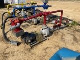 297 - FUEL PUMP WITH ELECTRIC MOTOR & 1 METER